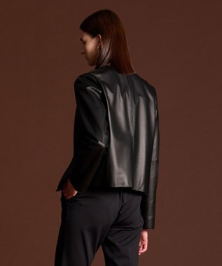 JOSEPH スムースレザー　ジャケット Black