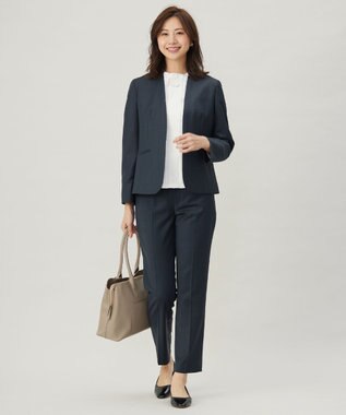 J.PRESS LADIES ショートパール ネックレス シルバー系