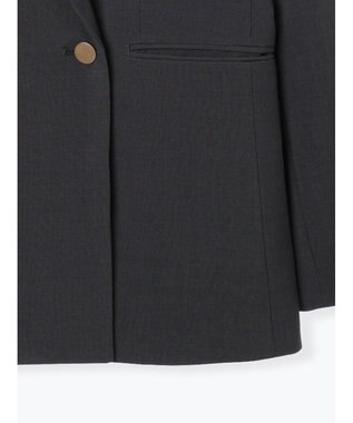Te chichi ダブルブレストジャケット(セットアップ可)《2025Autumn catalog vol.2 item》 チャコールグレー