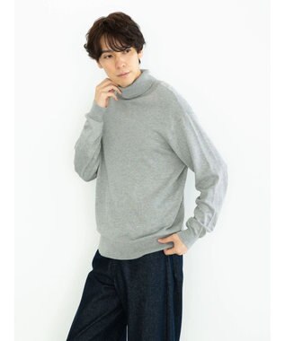 CRAFT STANDARD BOUTIQUE タートルネックニットプルオーバー Light Gray
