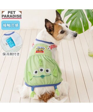 PET PARADISE ディズニー トイ・ストーリー エイリアン お顔 ポケットクール タンクトップ 小型犬
