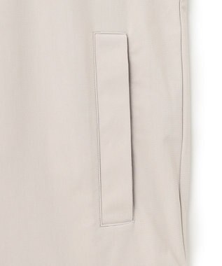 JOSEPH HOMME メリルナイロンポンチ　ZIPUPパーカー ライトグレー系