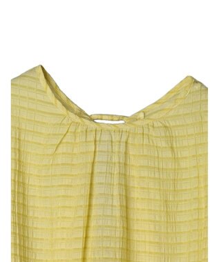 Green Parks ・ＥＬＥＮＣＡＲＥ　ＤＵＥ　バックリボンブラウス Yellow