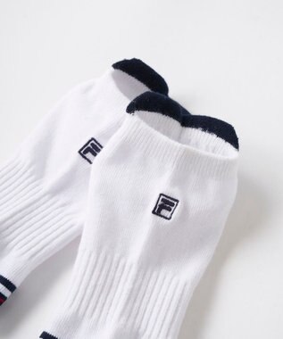 FILA GOLF／marie claire 【FILA GOLF】スニーカー丈ソックス ホワイト