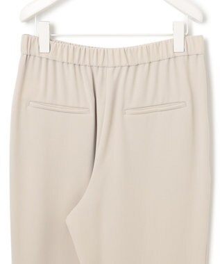 ICB L 【WEB限定カラーあり・洗える】 ライトダブルクロス ストレートパンツ トープ系