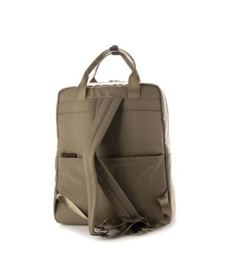 LA BAGAGERIE 10ポケット持ち手付きリュック Lサイズ カーキ