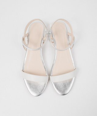 BONTRE 【PRECIEUX JOUET/プレシュウジュエ】オーバーヒールストラップサンダル/014PJ シルバー