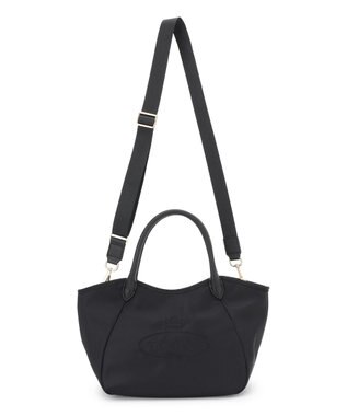 TOCCA TOUCH OF CRESTA NYLON TOTE ナイロントートバッグ【星風まどかさん着用】 ブラック系