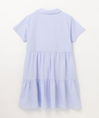 組曲 KIDS 【110-140㎝】ミラクルウェーブチュニック ワンピース アイリス系