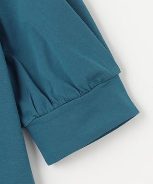 ANY 【洗濯機可】パフスリーブプルオーバー グリーン