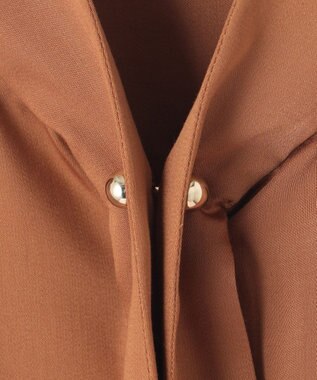 BEIGE， 【S-size】COLIGNY / ボウタイブラウス Camel