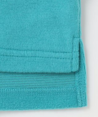 23区GOLF 【23Fondation/WOMEN】【吸湿発熱】モックネック プルオーバー ピーコックグリーン系