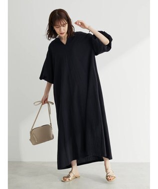 Green Parks ・ＥＬＥＮＣＡＲＥ　ＤＵＥ　バックリボンワンピース Black