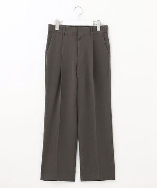 自由区 【洗える】２WAYツイル デザインパンツ カーキ系