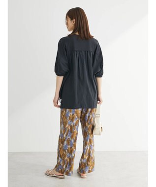 Green Parks ナイロンドッキングカットチュニック Black