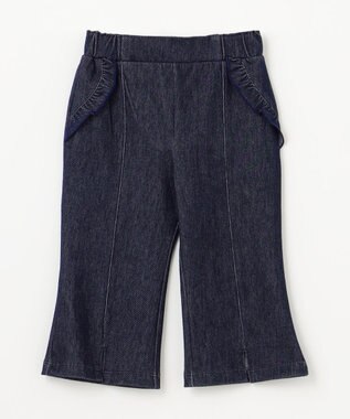 組曲 KIDS 【80-100㎝】フレアーデニムニット パンツ