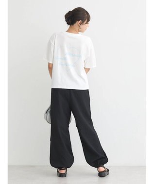 earth music&ecology ポケット刺繍Ｔシャツ Off White