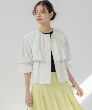 組曲 S エアリーブルゾン アイボリー系