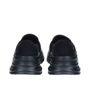 Bridget Birkin 【Round About】ボリュームソールローファー ブラックスウェード