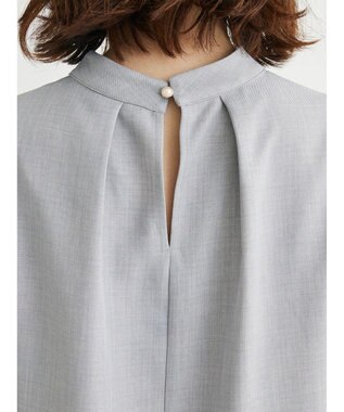 Green Parks ・ＥＬＥＮＣＡＲＥ　ＤＵＥ　リネンライクレースブラウス Gray