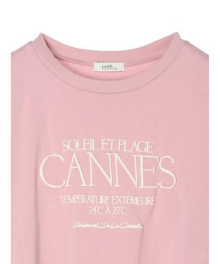 earth music&ecology ＣＡＮＮＥＳ　ショートＴ Pink