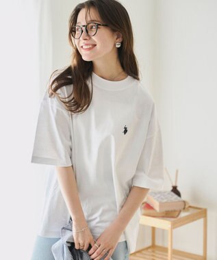 WEGO 【ユニセックス着用ITEM】別注USPOLO　ヘビーウエイトBIGT（S） ホワイト