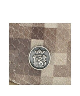 A.D.M.J. 【牛革】スネーク型押し/ミニトート(ショルダーストラップ付) SA