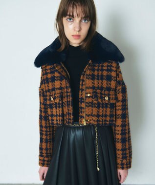 GRACE CONTINENTAL マルチWayジャケット ネイビー