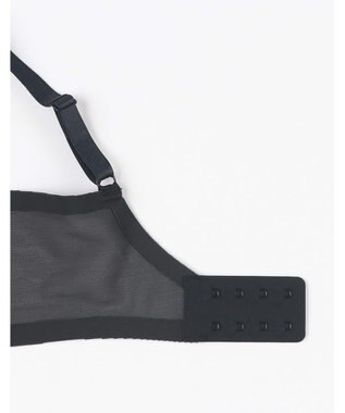 WACOAL ブラジャー 【エアインブラ】 つけごこち軽い ムレにくい 体型特徴に合わせた設計 レディース BXB427 /ワコール ブラック