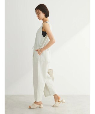 Green Parks インド 綿麻オールインワン Natural