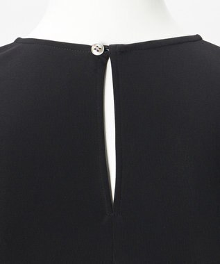 23区 【GOLD LABEL】ソフトチュール ドッキング ワンピース ブラック系