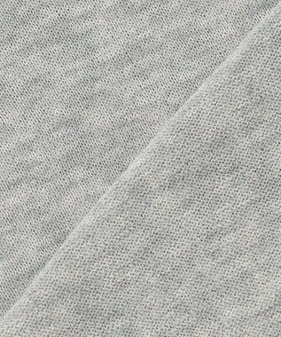 23区 【エステータ】シアーニット 5分袖ドレープ ライトグレー系