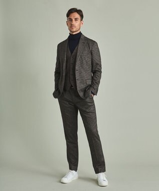 GOTAIRIKU 【セットアップ対応 / AIRY MOVE】Ｔ/Ｗジャージーセットアップ パンツ ダークブラウン系8