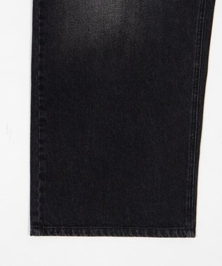 WEGO 【SMLサイズ展開】エクストラバギーデニムパンツ デニムブラックソノタ