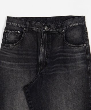 WEGO 【SMLサイズ展開】エクストラバギーデニムパンツ デニムブラックソノタ