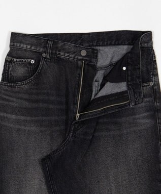 WEGO 【SMLサイズ展開】エクストラバギーデニムパンツ デニムブラックソノタ