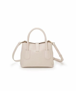 TOPKAPI 【Breath TOPKAPI】RIPPLE リプル バックル ショルダー付き ミニ トートバッグ オフ