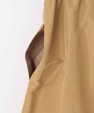 J.PRESS LADIES 【洗える】シャンブレータフタ  ナロー スカート キャメル系