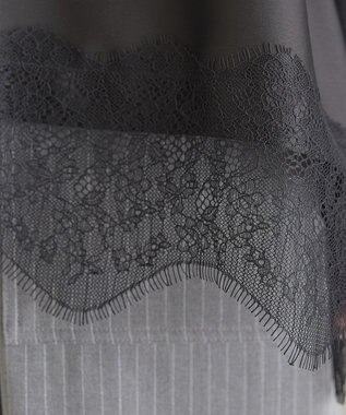 AMERICAN HOLIC スカラップレースプルオーバー Black