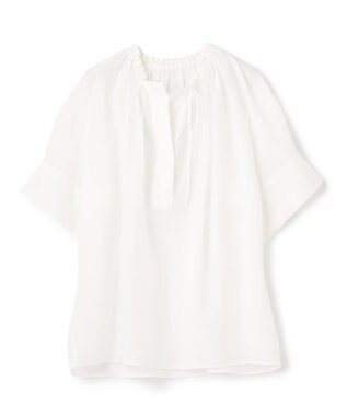 BEIGE， 【S-size】LILAC / ギャザーブラウス White