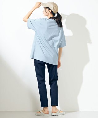 SHARE PARK LADIES 〈CIMMARON CORE〉CLAUDIA スリムテーパードパンツ ネイビー系