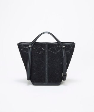 TOPKAPI 【TREASURE TOPKAPI】2way チェンジング トートバッグ レース/レオパード