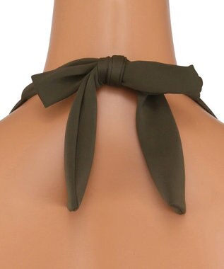 San-ai Resort（三愛水着楽園） 軽い着け心地でしっかり盛れる【楽盛り水着】　ワイヤービキニ カーキ