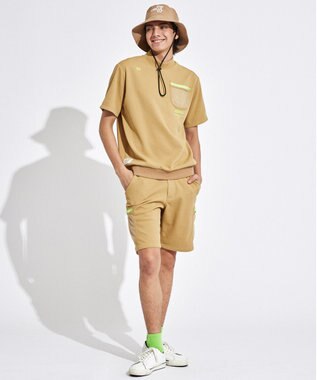 PW CIRCULUS 【MEN】ワッフルモック ベージュ系