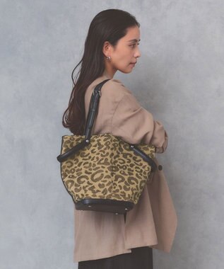 TOPKAPI 【TREASURE TOPKAPI】2way チェンジング トートバッグ レース/レオパード