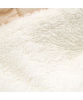 PET PARADISE ペットパラダイス 遠赤外線 苺襟付き 綿入れ ベスト  小型犬 ベージュ