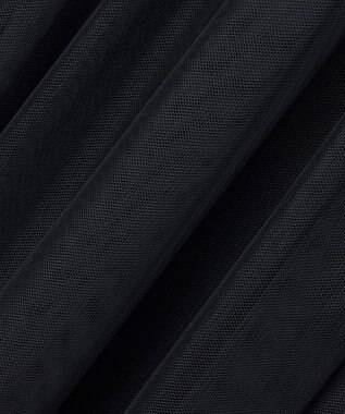 23区 【GOLD LABEL】ソフトチュール ドッキング ワンピース ブラック系