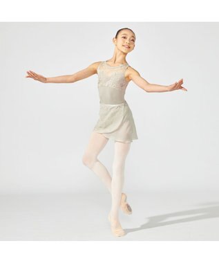 Chacott 【Nela ライン】ジュニア スカート エバーグリーン