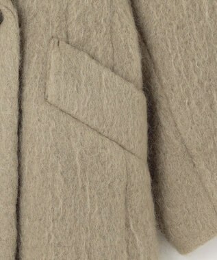 uncrave モヘアシャギー ジャコット カーキベージュ