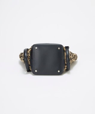 TOPKAPI 【TREASURE TOPKAPI】2way チェンジング トートバッグ レース/レオパード ベージュ